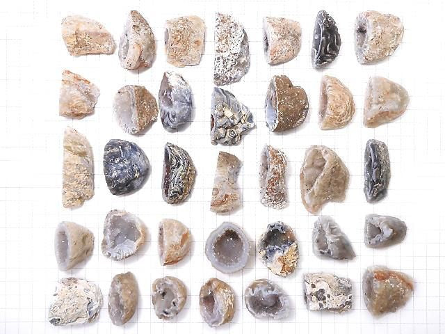 [Video][One of a kind] Agate Geode 35pcs Set NO.2