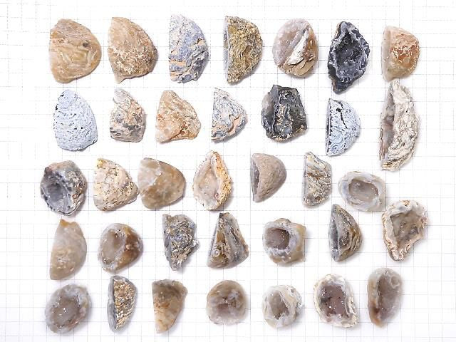 [Video][One of a kind] Agate Geode 35pcs Set NO.3