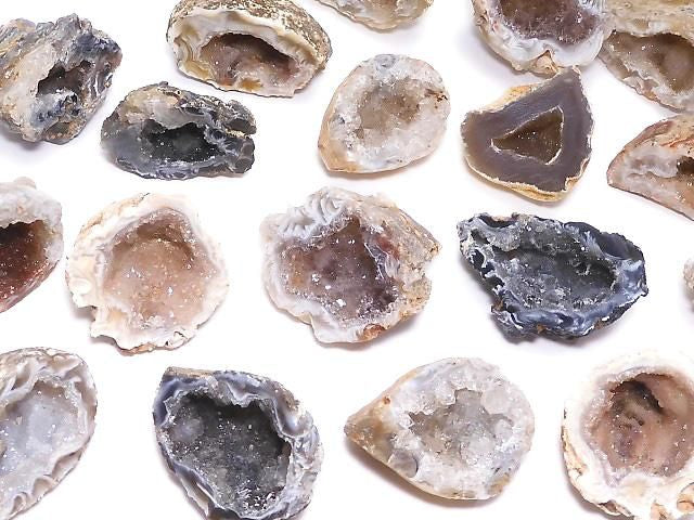[Video][One of a kind] Agate Geode 35pcs Set NO.4
