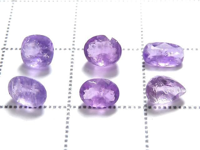 [Video][One of a kind] Hackmanite Loose Stone Faceted 6pcs Set NO.16