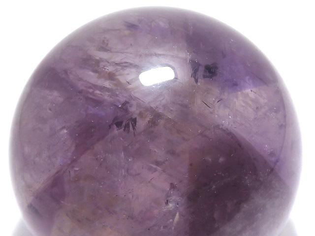 [Video][One of a kind] Striped Amethyst Sphere, Round 87mm 1pc NO.2
