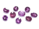 [Video][One of a kind] High Quality Grape Garnet Loose Stone Faceted 9pcs Set NO.5