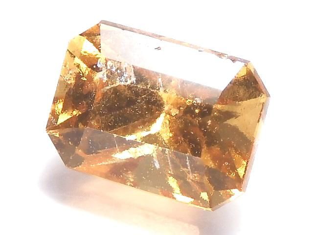 [Video][One of a kind] High Quality Hessonite Garnet AAA- Loose stone Faceted 1pc NO.4