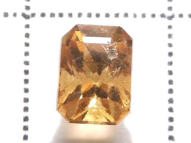 [Video][One of a kind] High Quality Hessonite Garnet AAA- Loose stone Faceted 1pc NO.4