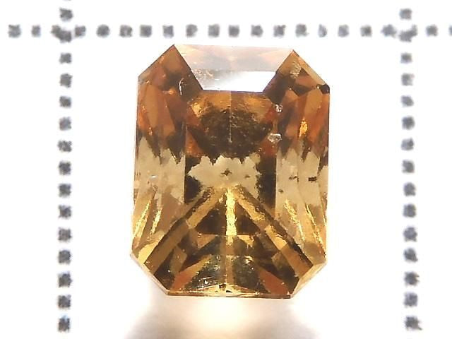 [Video][One of a kind] High Quality Hessonite Garnet AAA- Loose stone Faceted 1pc NO.8