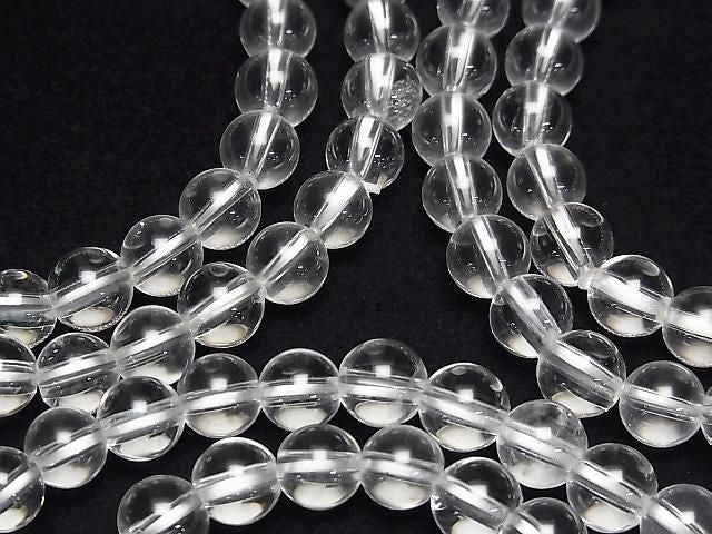 [Video] Crystal Quartz AAA Round 7mm Bracelet