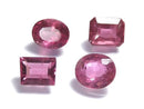 [Video][One of a kind] High Quality Rubellite AAA Loose Stone Faceted 4pcs Set NO.16