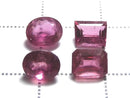[Video][One of a kind] High Quality Rubellite AAA Loose Stone Faceted 4pcs Set NO.16