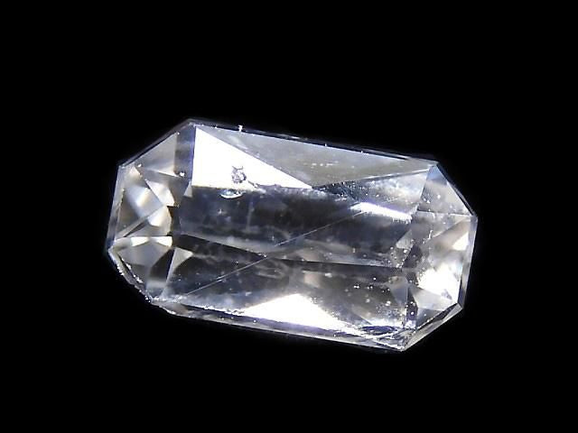 [Video][One of a kind] High Quality Colorless Enstatite Loose Stone Faceted 1pc NO.9