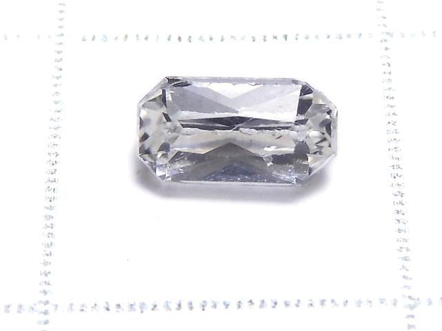 [Video][One of a kind] High Quality Colorless Enstatite Loose Stone Faceted 1pc NO.9