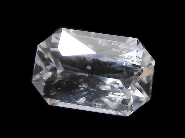 [Video][One of a kind] High Quality Colorless Enstatite Loose Stone Faceted 1pc NO.11