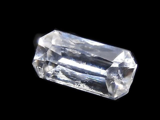[Video][One of a kind] High Quality Colorless Enstatite Loose Stone Faceted 1pc NO.12