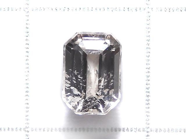 [Video][One of a kind] High Quality Colorless Enstatite Loose Stone Faceted 1pc NO.15