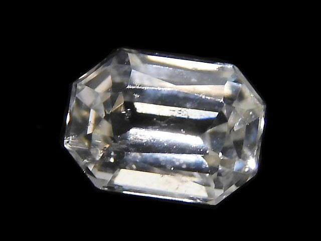 [Video][One of a kind] High Quality Colorless Enstatite Loose Stone Faceted 1pc NO.16