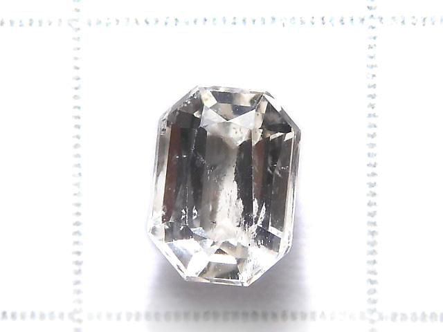 [Video][One of a kind] High Quality Colorless Enstatite Loose Stone Faceted 1pc NO.16