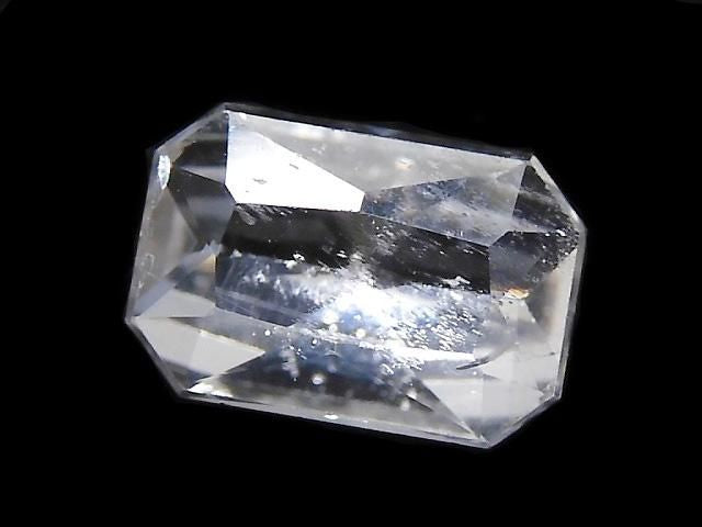 [Video][One of a kind] High Quality Colorless Enstatite Loose Stone Faceted 1pc NO.17