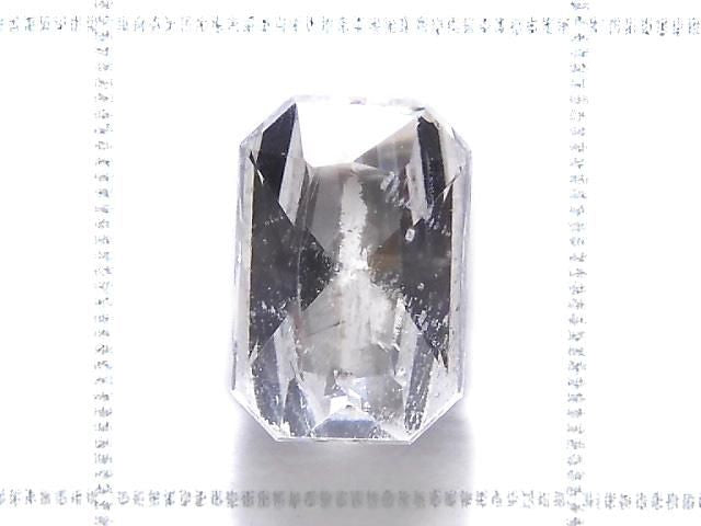 [Video][One of a kind] High Quality Colorless Enstatite Loose Stone Faceted 1pc NO.17