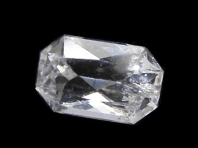 [Video][One of a kind] High Quality Colorless Enstatite Loose Stone Faceted 1pc NO.18
