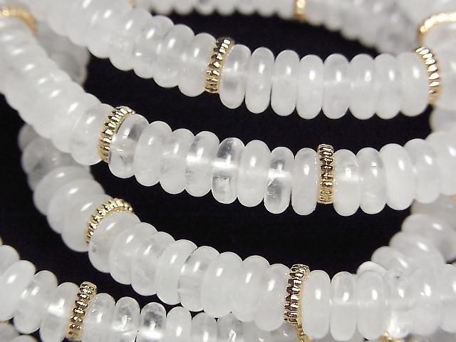 [Video] Angora Crystal AA Rondelle 6.5x6.5x2mm Bracelet