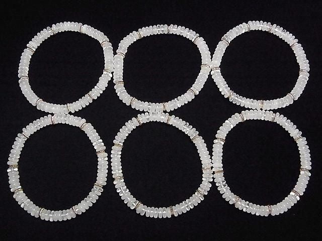 [Video] Angora Crystal AA Rondelle 6.5x6.5x2mm Bracelet