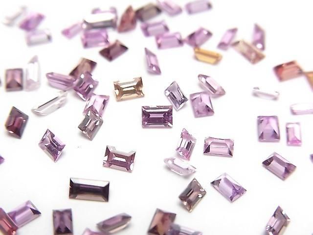 [Video] High Quality Purple Sapphire AAA Loose Stone Rectangle Faceted 3x2mm 3pcs