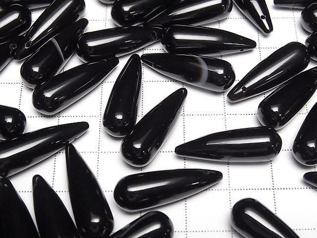 [Video] Onyx Drop (Smooth) 25x8mm 2pcs