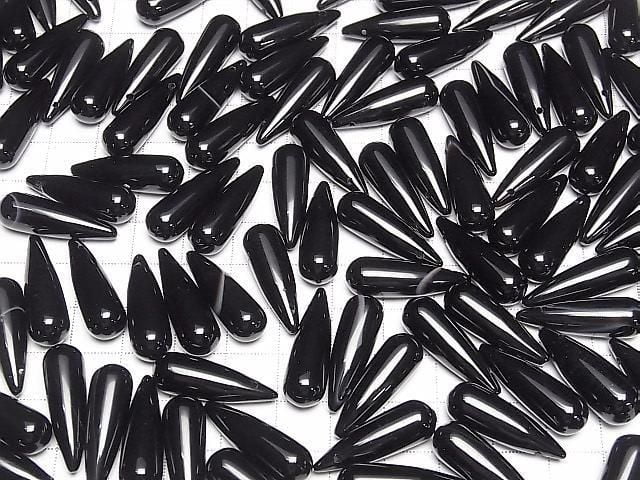 [Video] Onyx Drop (Smooth) 25x8mm 2pcs
