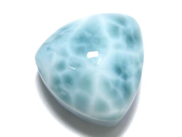 [Video][One of a kind] Larimar Pectolite AAA Cabochon 1pc NO.645