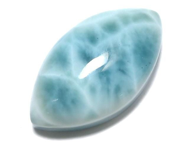 [Video][One of a kind] Larimar Pectolite AAA- Cabochon 1pc NO.647