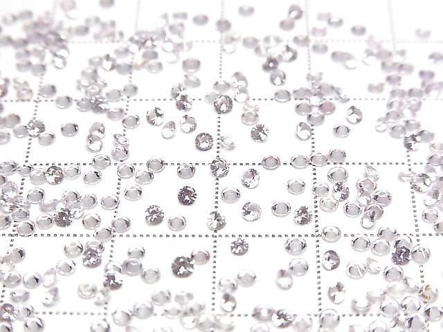 [Video] Unheated Pink Sapphire AAA Loose Stone Round Faceted 2x2mm 10pcs