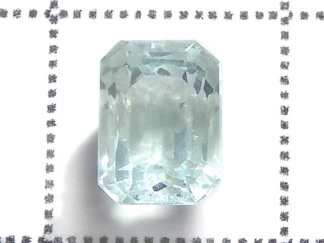 [Video][One of a kind] High Quality Blue-Green Fluorite Loose Stone Faceted 1pc NO.102