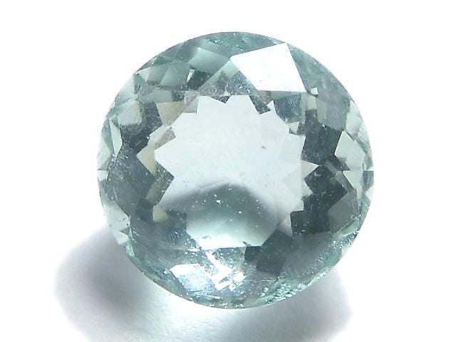 [Video][One of a kind] High Quality Blue-Green Fluorite Loose Stone Faceted 1pc NO.103