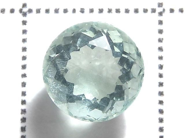 [Video][One of a kind] High Quality Blue-Green Fluorite Loose Stone Faceted 1pc NO.103
