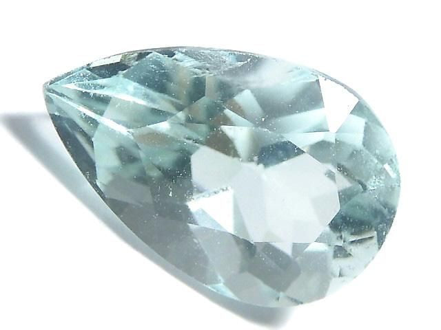 [Video][One of a kind] High Quality Blue-Green Fluorite Loose Stone Faceted 1pc NO.118
