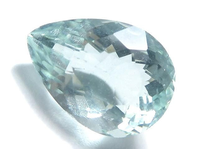 [Video][One of a kind] High Quality Blue-Green Fluorite Loose Stone Faceted 1pc NO.119