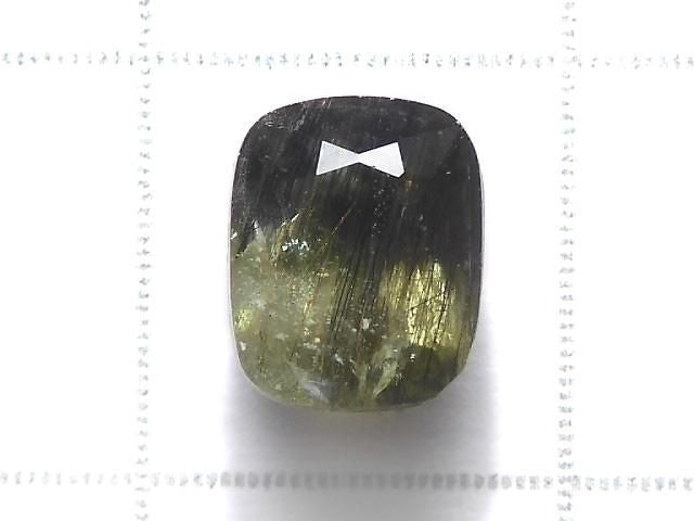 [Video][One of a kind] High Quality Ludwigite in Peridot Loose Stone Faceted 1pc NO.109
