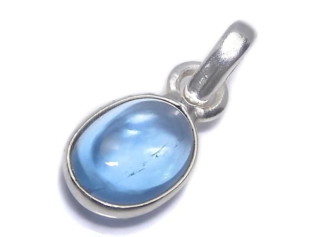 [Video][One of a kind] High Quality London Blue Topaz AAA Pendant Silver925 NO.47