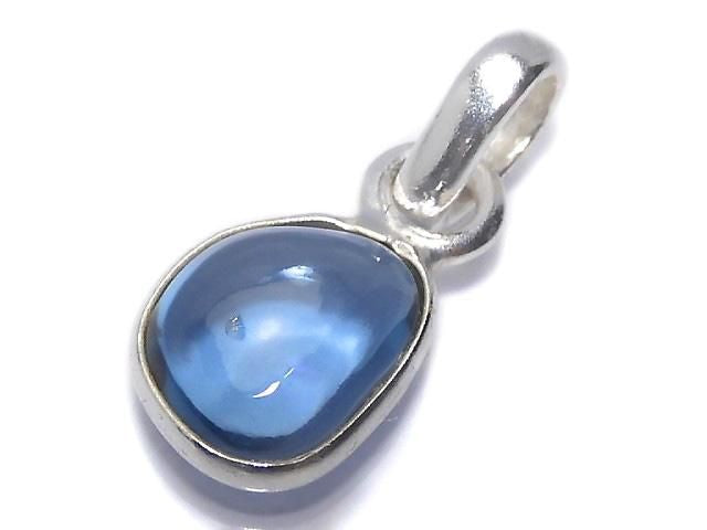 [Video][One of a kind] High Quality London Blue Topaz AAA Pendant Silver925 NO.49