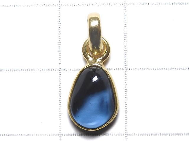 [Video][One of a kind] High Quality London Blue Topaz AAA Pendant 18KGP NO.51