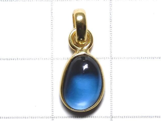 [Video][One of a kind] High Quality London Blue Topaz AAA Pendant 18KGP NO.53