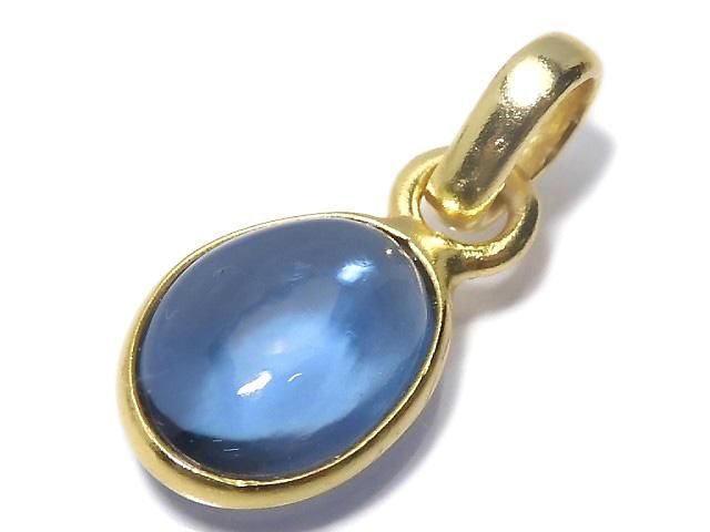 [Video][One of a kind] High Quality London Blue Topaz AAA Pendant 18KGP NO.54