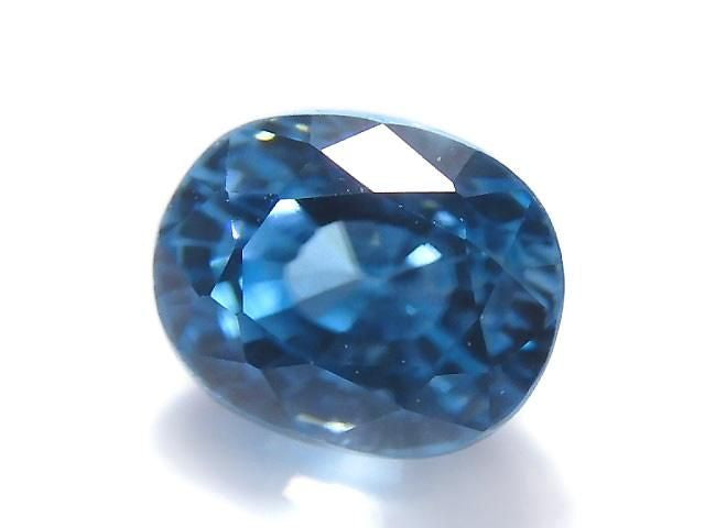 [Video][One of a kind] High Quality Natural Blue Zircon AAA Loose Stone Faceted 1pc NO.47
