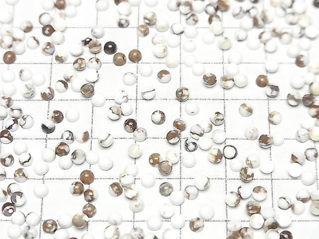 [Video] Wild Horse Round Cabochon 3x3mm 10pcs
