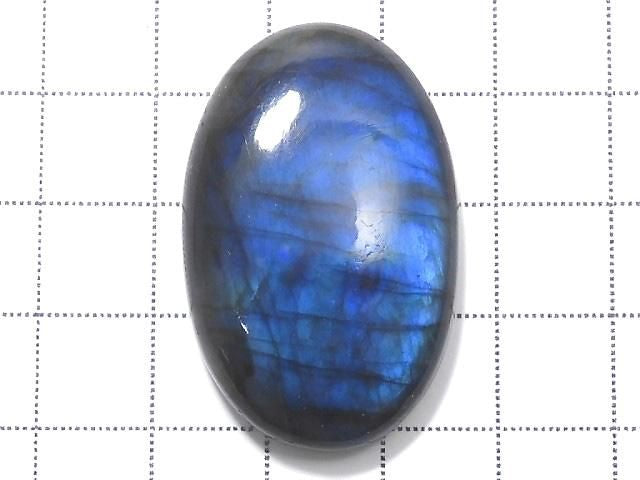 [Video][One of a kind] Blue Labradorite AAA Cabochon 1pc NO.46