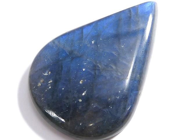 [Video][One of a kind] Blue Labradorite AAA Cabochon 1pc NO.49