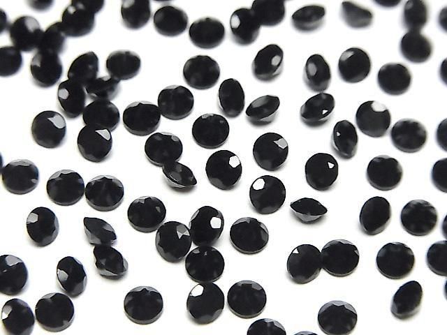 [Video] Onyx AAA Loose Stone Round Faceted 3x3mm 10pcs
