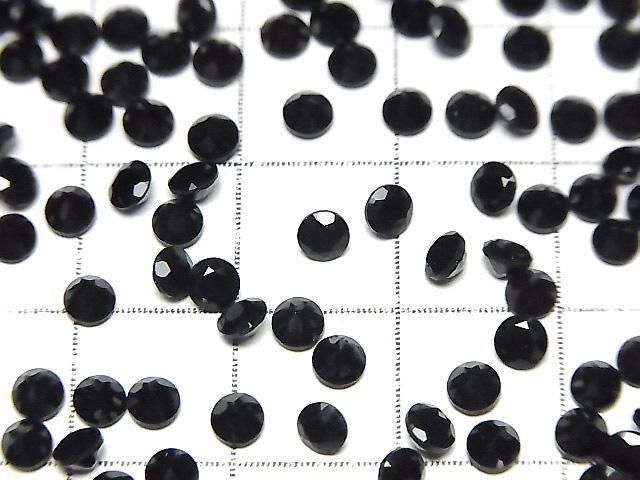[Video] Onyx AAA Loose Stone Round Faceted 3x3mm 10pcs