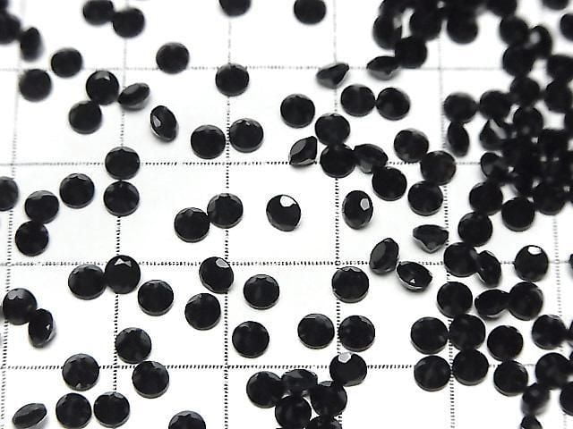 [Video] Onyx AAA Loose Stone Round Faceted 3x3mm 10pcs