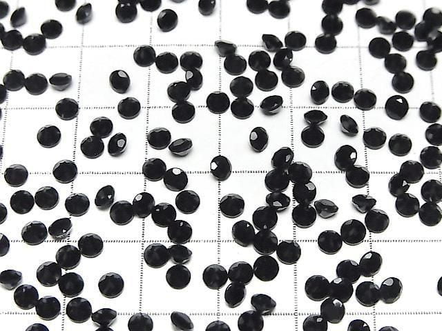 [Video] Onyx AAA Loose Stone Round Faceted 3x3mm 10pcs