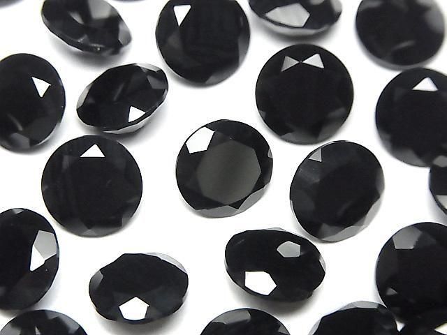 [Video] Onyx AAA Loose Stone Round Faceted 10x10mm 2pcs